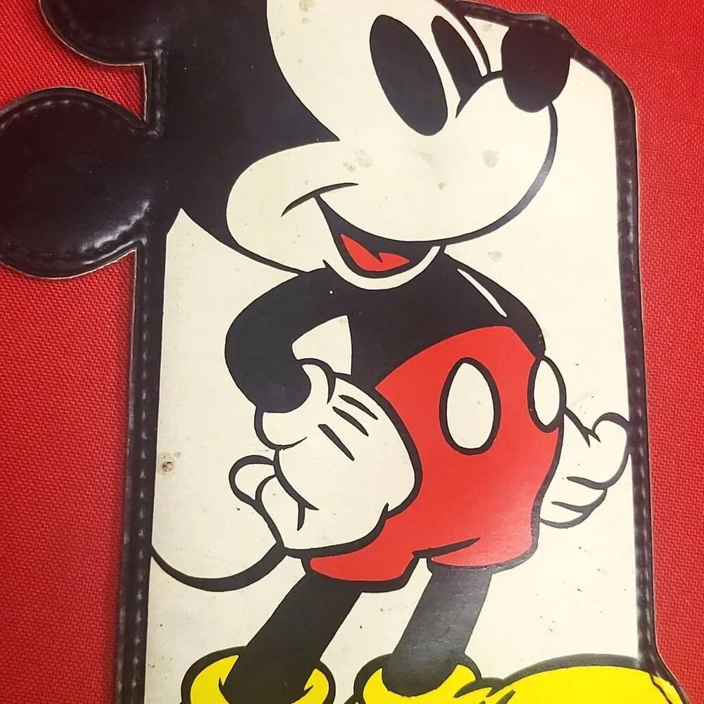 Vintage Disney Marchon Mickey Mouse Eyeglass Case Belt Hook